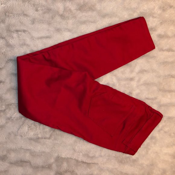 Bundle of gray/grey and red jeans pants - Picture 5 of 5